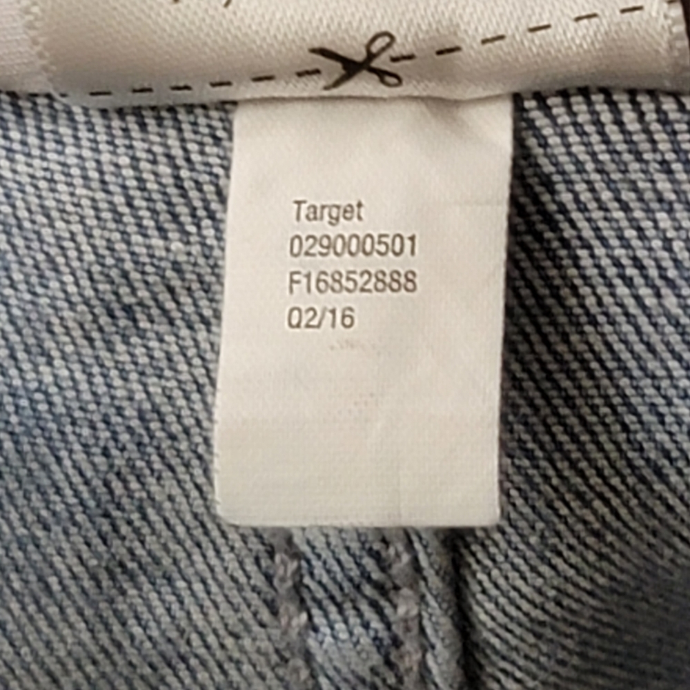 Liz Lange maternity distress skinny jeans jeggings size 4 - Picture 10 of 10
